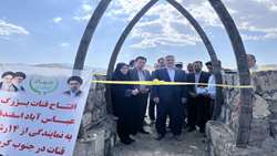 افتتاح قنات عباس‌آباد اسفندقه به نمایندگی از ۳۶ پروژه هفته جهاد کشاورزی در جنوب کرمان